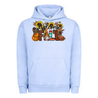 Pigment Grape Ice Welcome Fall Pumpkin Urban Hoodie - CowhideDigitalArt