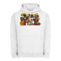 Pigment Lunar Rock Welcome Fall Pumpkin Urban Hoodie - CowhideDigitalArt