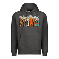 Charcoal Heather western daisies mama Premium Hoodie - HRA Design Shop