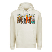 Oatmeal Heather western daisies mama Premium Hoodie - HRA Design Shop