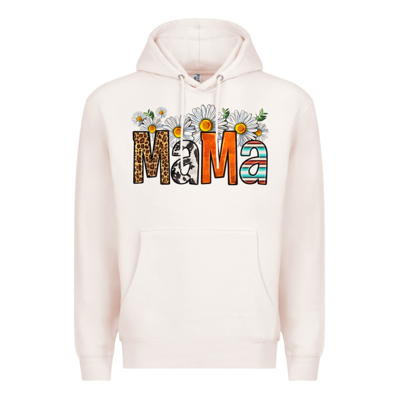 Western Daisies Mama Premium Hoodie by HRA Design Shop | Teevron