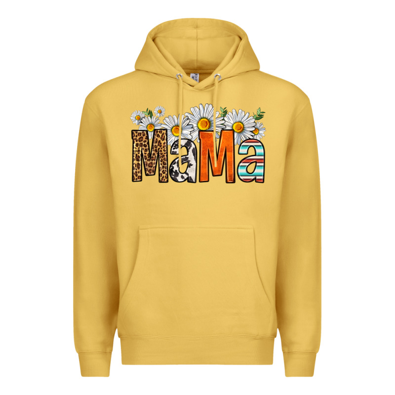 Western Daisies Mama Premium Hoodie by HRA Design Shop | Teevron