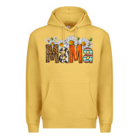 Antique Gold western daisies mama Premium Hoodie - HRA Design Shop