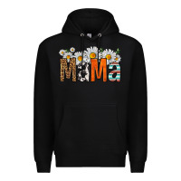 Black western daisies mama Premium Hoodie - HRA Design Shop
