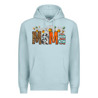 Blue Mist western daisies mama Premium Hoodie - HRA Design Shop
