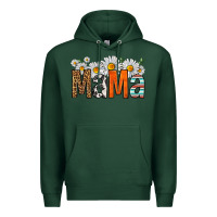 Sports Green western daisies mama Premium Hoodie - HRA Design Shop