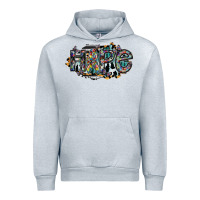 Heather Grey hope Urban Hoodie - SublimationCraftShop