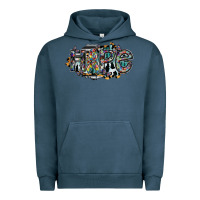 Pigment Midnight Navy hope Urban Hoodie - SublimationCraftShop