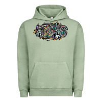 Pigment Oil Green hope Urban Hoodie - SublimationCraftShop