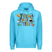 Ocean Blue trick or treat Premium Hoodie - CowhideDigitalArt