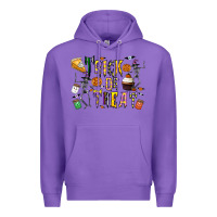 Purple trick or treat Premium Hoodie - CowhideDigitalArt