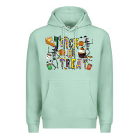 Seafoam trick or treat Premium Hoodie - CowhideDigitalArt
