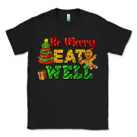 Black be merry eat well Classic Tee - FaDigitalArtStudio