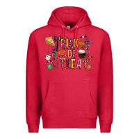 Cardinal trick or treat Premium Hoodie - CowhideDigitalArt