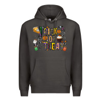Smoke trick or treat Premium Hoodie - CowhideDigitalArt