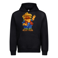 Black scarecrow Urban Hoodie - FaDigitalArtStudio