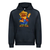 Navy scarecrow Urban Hoodie - FaDigitalArtStudio