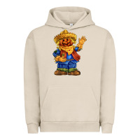 Pigment French Oak scarecrow Urban Hoodie - FaDigitalArtStudio