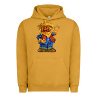 Pigment Peanut Butter scarecrow Urban Hoodie - FaDigitalArtStudio