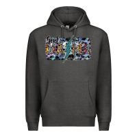 Charcoal Heather girl mama Premium Hoodie - SublimationCraftShop