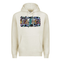Oatmeal Heather girl mama Premium Hoodie - SublimationCraftShop