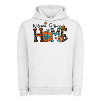 Pigment Lunar Rock welcome to our home Urban Hoodie - CowhideDigitalArt
