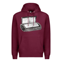 Burgundy wrist coach Premium Hoodie - FaDigitalArtStudio