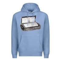 Colony Blue wrist coach Premium Hoodie - FaDigitalArtStudio