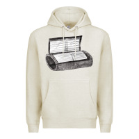 Oatmeal Heather wrist coach Premium Hoodie - FaDigitalArtStudio