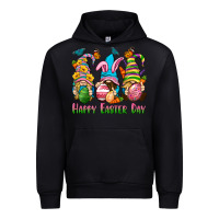 Black Happy Easter Day gnomies Urban Hoodie - Neo Western