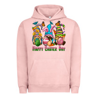 Pigment Salmon Happy Easter Day gnomies Urban Hoodie - Neo Western