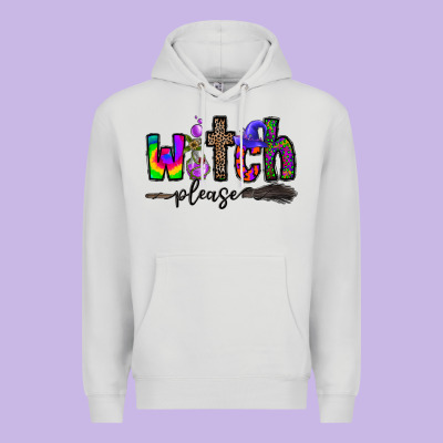 Witch Please Premium Hoodie Designed By Cowhidedigitalart