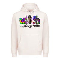 Pale Pink witch please Premium Hoodie - CowhideDigitalArt