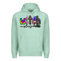 Seafoam witch please Premium Hoodie - CowhideDigitalArt