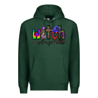 Sports Green witch please Premium Hoodie - CowhideDigitalArt