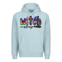Blue Mist witch please Premium Hoodie - CowhideDigitalArt