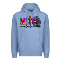 Colony Blue witch please Premium Hoodie - CowhideDigitalArt