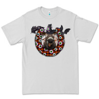 Dove Grey halloween donkey Premium Tee - SublimationCraftShop