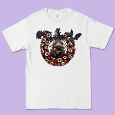 Halloween Donkey Premium Tee Designed By Sublimationcraftshop