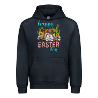 Navy Happy Easter Day Rodeo Urban Hoodie - Neo Western