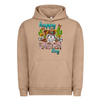 Pigment Burro Happy Easter Day Rodeo Urban Hoodie - Neo Western