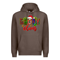 Coffee Christmas brody claus Premium Hoodie - FaDigitalArtStudio