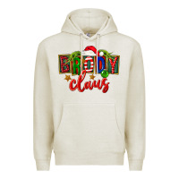 Oatmeal Heather Christmas brody claus Premium Hoodie - FaDigitalArtStudio