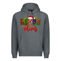 Rock Christmas brody claus Premium Hoodie - FaDigitalArtStudio