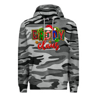 Slate Camo Christmas brody claus Premium Hoodie - FaDigitalArtStudio