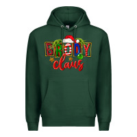 Sports Green Christmas brody claus Premium Hoodie - FaDigitalArtStudio