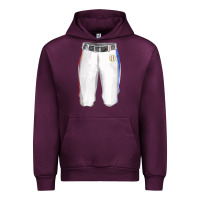 Mauve Wine softball uniform short pant fa element Urban Hoodie - FaDigitalArtStudio