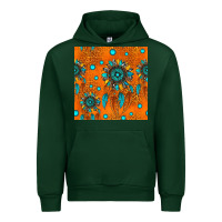 Forest Green western dreamcatchers seamless pattern Urban Hoodie - HRA Design Shop
