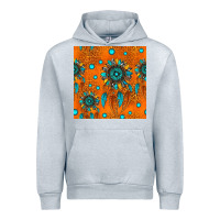 Heather Grey western dreamcatchers seamless pattern Urban Hoodie - HRA Design Shop