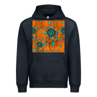 Navy western dreamcatchers seamless pattern Urban Hoodie - HRA Design Shop